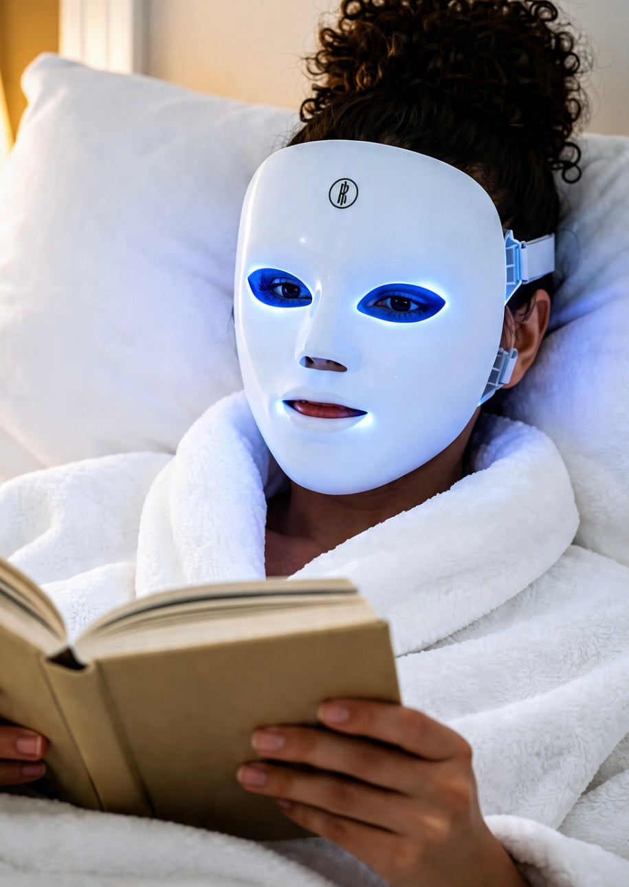 7-in-1 LED Light Therapy Facial Mask