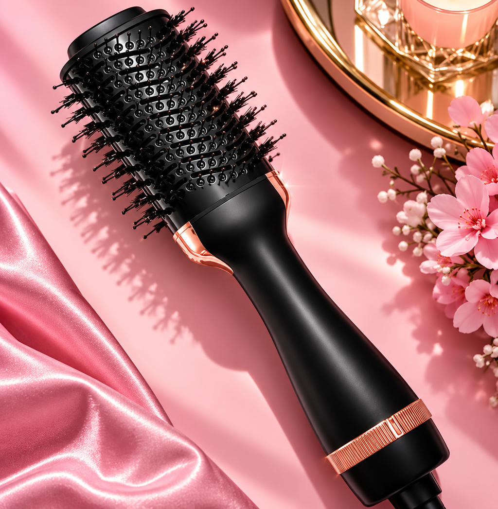 3-in-1 Hot Air Styling Brush – Hair Dryer, Volumizer & Styler