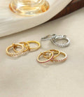 Gilded Embrace Triple-Band Ring