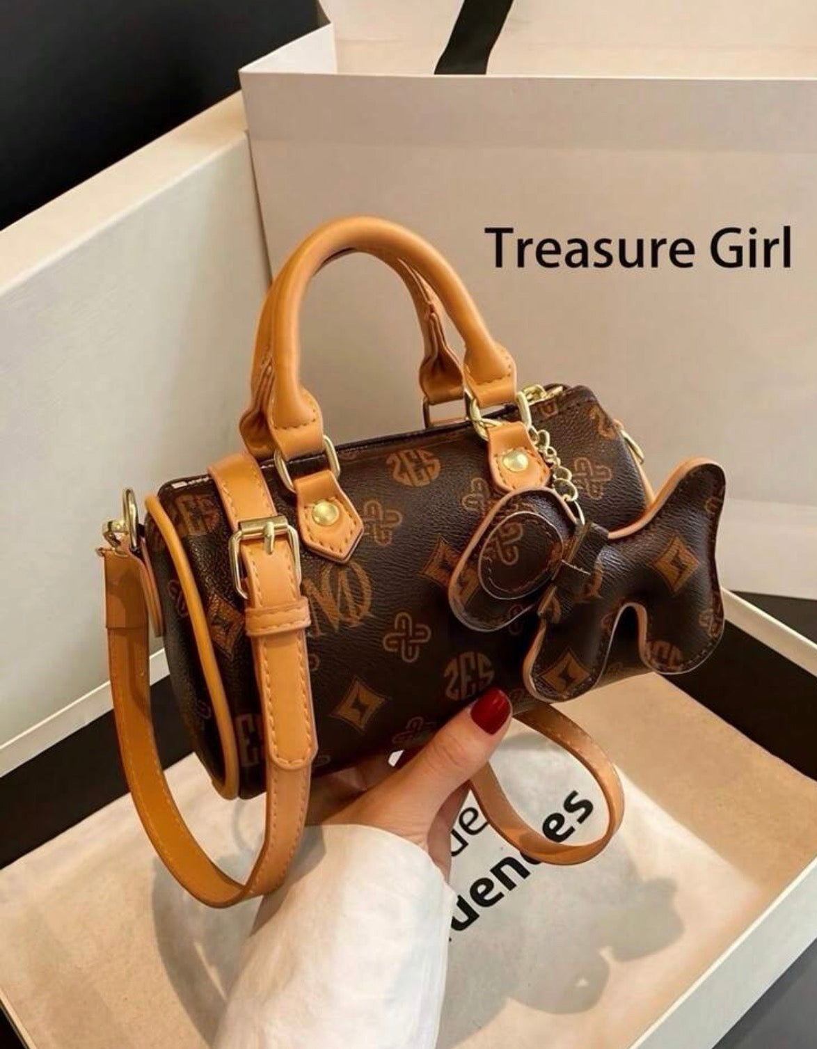 Monogram Barrel Bag