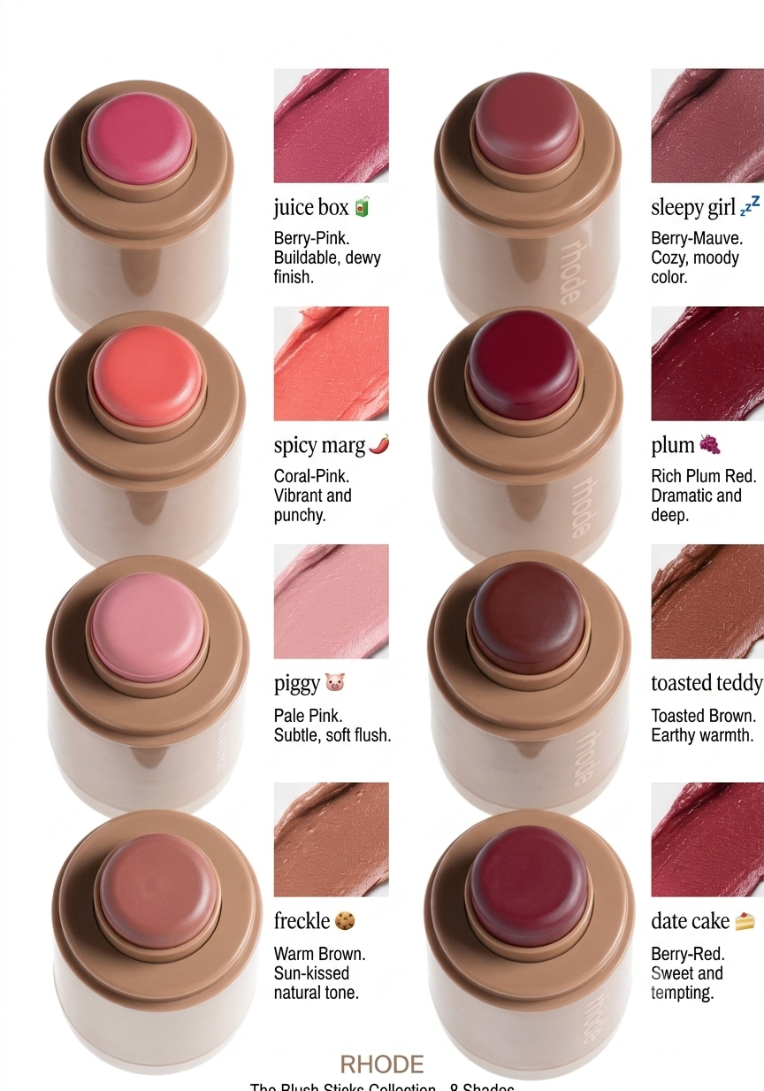 Dewy Cream Lip & Cheek Blush Stick