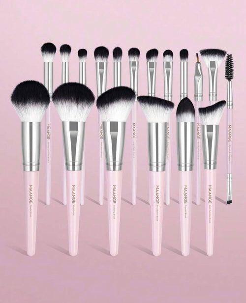 18-Piece Complete Professional Makeup Brush Set