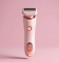 Women Shaving Digital Shaver