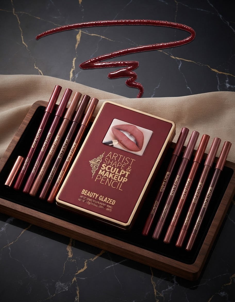 Artist Shape & Sculpt Makeup Pencil Collection – 12 Rich Shades