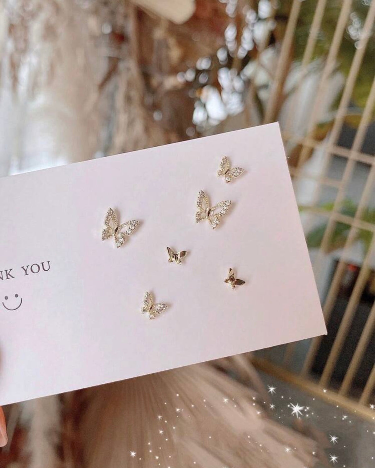 Cute butterfly jewellery